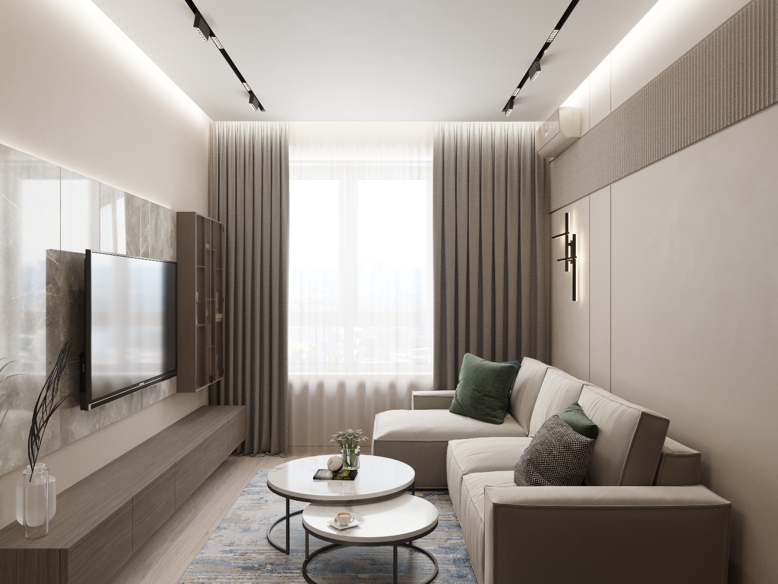 Квартира в центре Москвы в одной из высоток Москва Сити со свободной планировкой 72 м.кв